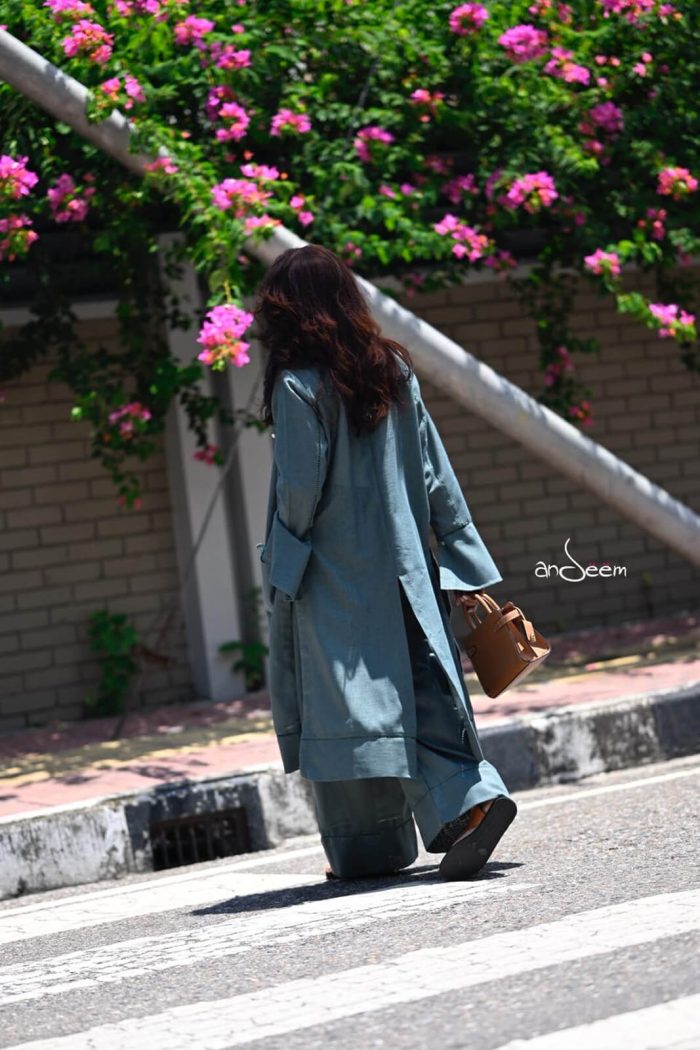 Army Green Linen Cotton Set - Image 3