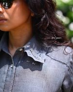 Dark Grey Linen Cotton Set - Image 4