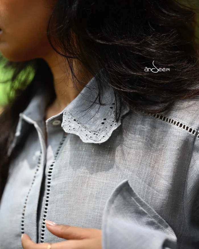 Grey Linen Cotton Set - Image 5