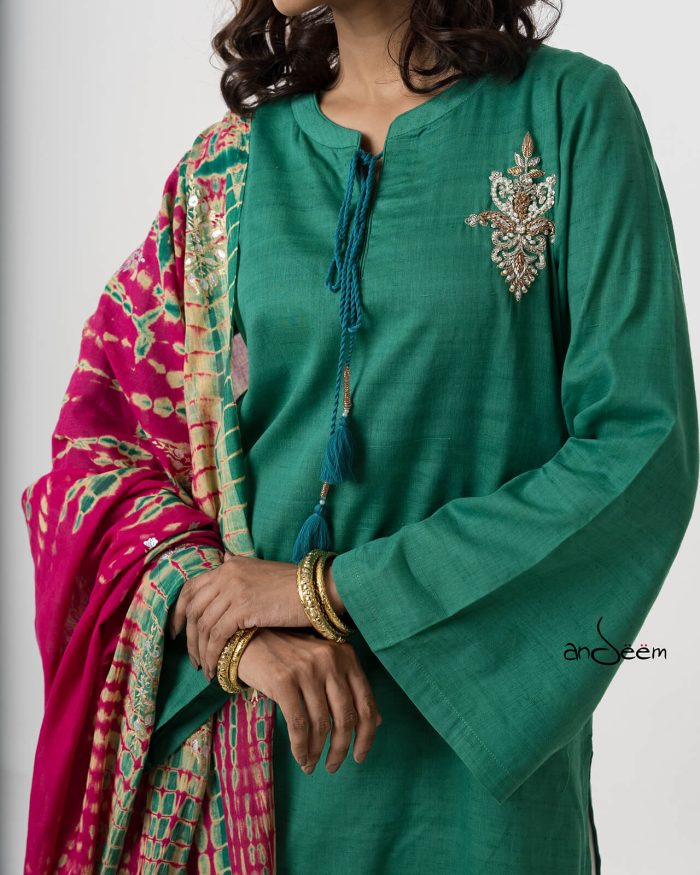 Emerald Green, Endi Cotton Set - Image 4
