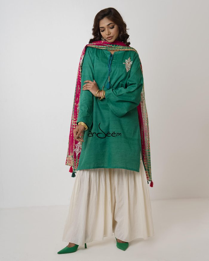 Emerald Green, Endi Cotton Set - Image 7