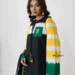 Green Yellow Tie-Dye Cotton Set