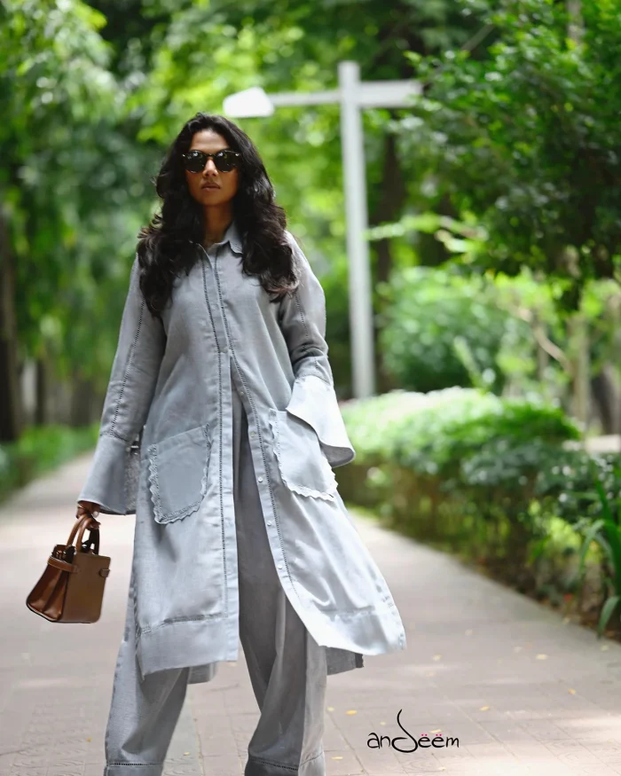 Grey Linen Cotton Set - Image 1