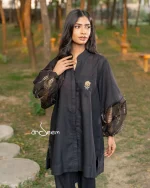 Black Linen Cotton Co-Ords - Image 2