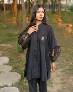 Black Linen Cotton Co-Ords - Image 2