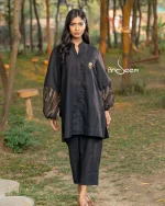 Black Linen Cotton Co-Ords - Image 4
