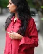 Red Linen Cotton Set - Image 2