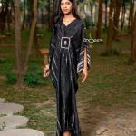 Black Soft Silk One Piece