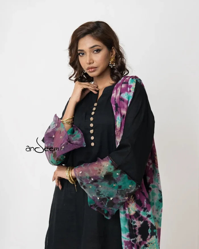 Black Endi Cotton Set B - Image 6