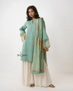 Pistachio Green Endi Cotton Set - Image 3