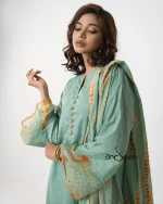 Pistachio Green Endi Cotton Set - Image 8
