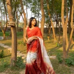 Cotton Handloom - Maroon Mist