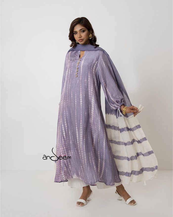 Lavender Soft Silk Set - Image 2