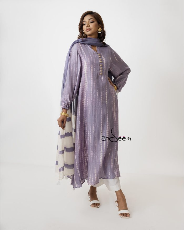 Lavender Soft Silk Set - Image 5