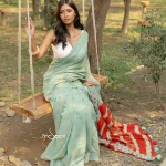 Cotton Handloom - Mint Green