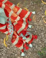 Mint Cotton Handloom Saree - Image 6