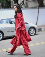 Red Linen Cotton Set - Image 3