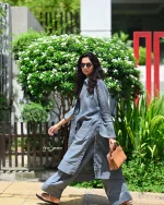 Dark Grey Linen Cotton Set - Image 5