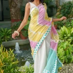 Cotton Handloom - Golden Teal