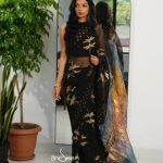Dragonfly Muslin Saree