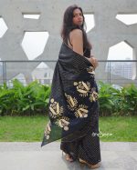 Cotton Handloom- Black Diamond - Image 2
