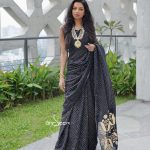 Cotton Handloom- Black Diamond