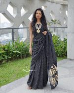 Cotton Handloom- Black Diamond