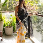 Cotton Handloom- Sunlit Dot