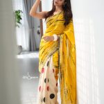 Cotton Handloom- Golden Bloom