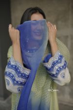 Raw Silk 3 Piece Set- Lime Green - Image 2