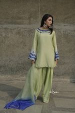 Raw Silk 3 Piece Set- Lime Green - Image 5