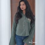 Moss Green Linen Cotton Shirt