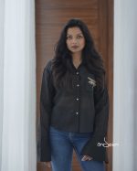 Black Linen Cotton Shirt - Image 3