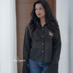 Black Linen Cotton Shirt