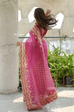 Muslin Saree- Sakura - Image 3
