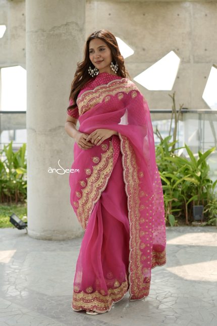 Muslin Saree- Sakura